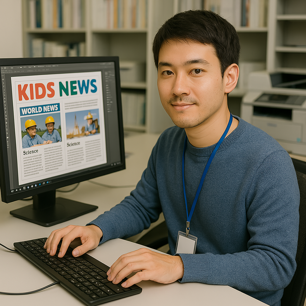 社名非公開 【長期】子ども向けニュースや教材のDTP制作！未経験OK・残業なし・社員登用のチャンスあり！(HD6916)