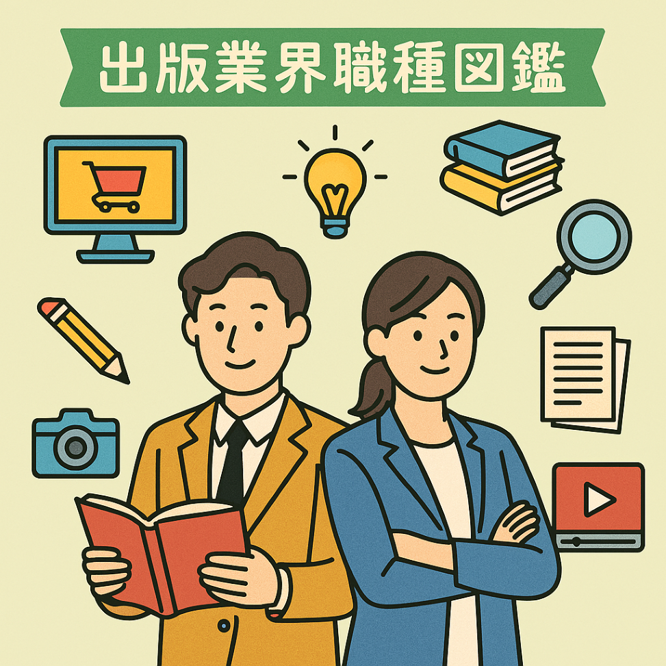 出版業界の“職種図鑑” 【第2回：営業職】営業って何する人？
