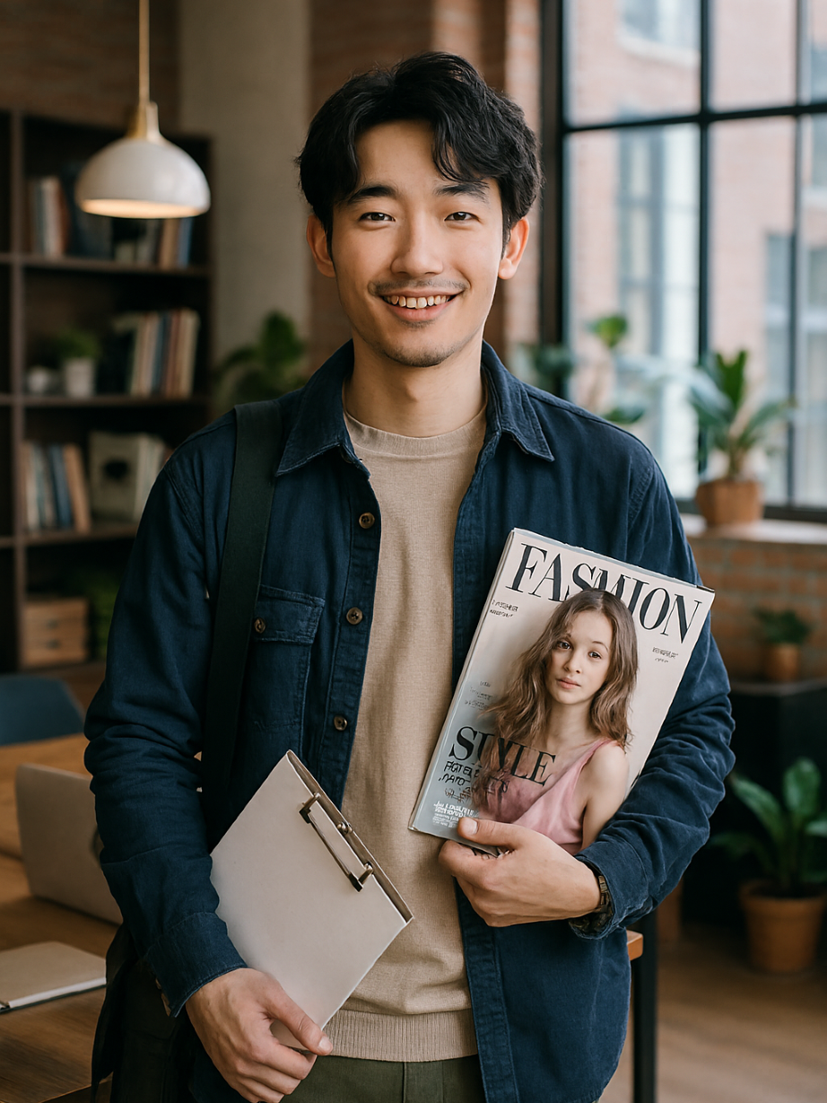 社名非公開 【正社員】ファッションに関わる広告営業。リモート中心で自由度高く働ける環境。学歴不問、人物重視で未経験から挑戦可能。(HE6943)